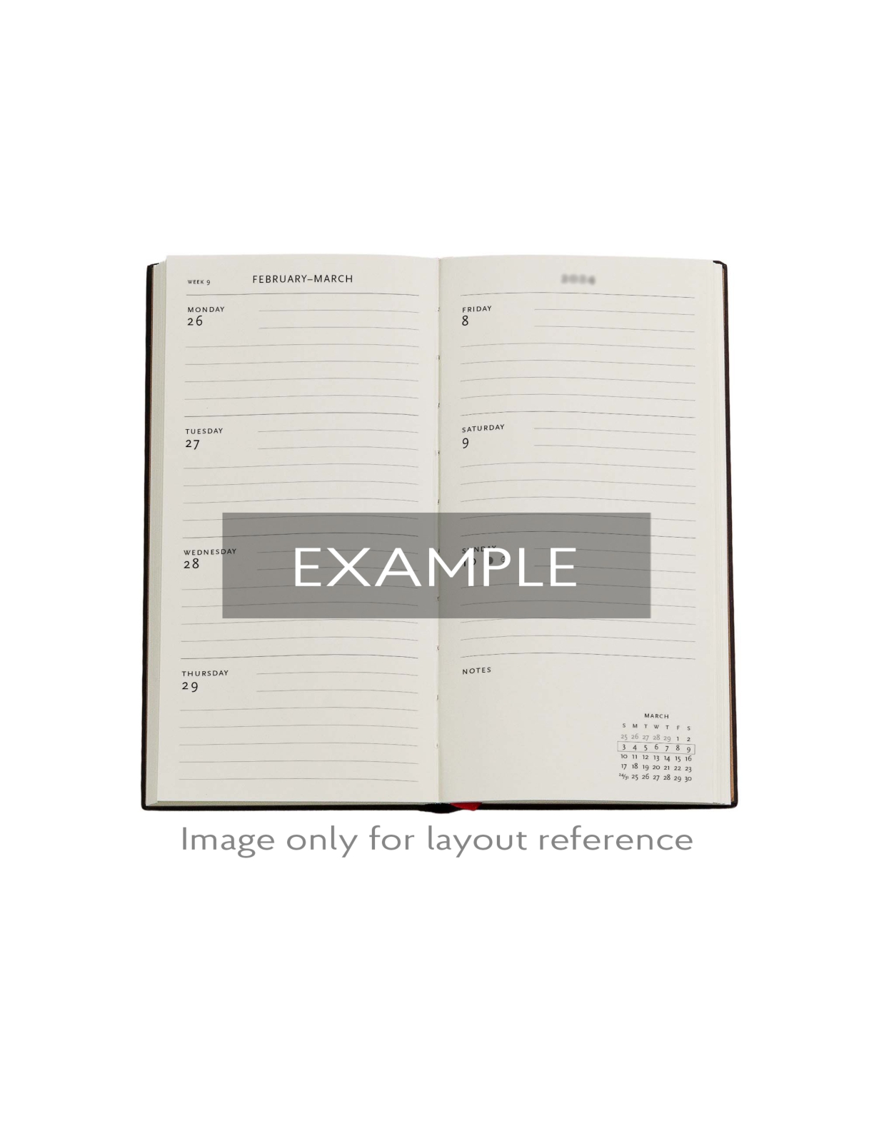 2026 Gaudi's Sun, Gaudi's Mosaics, 12-Month Planner, Slim, Horizontal, Elastic Band, 160 Pg, 100 GSM