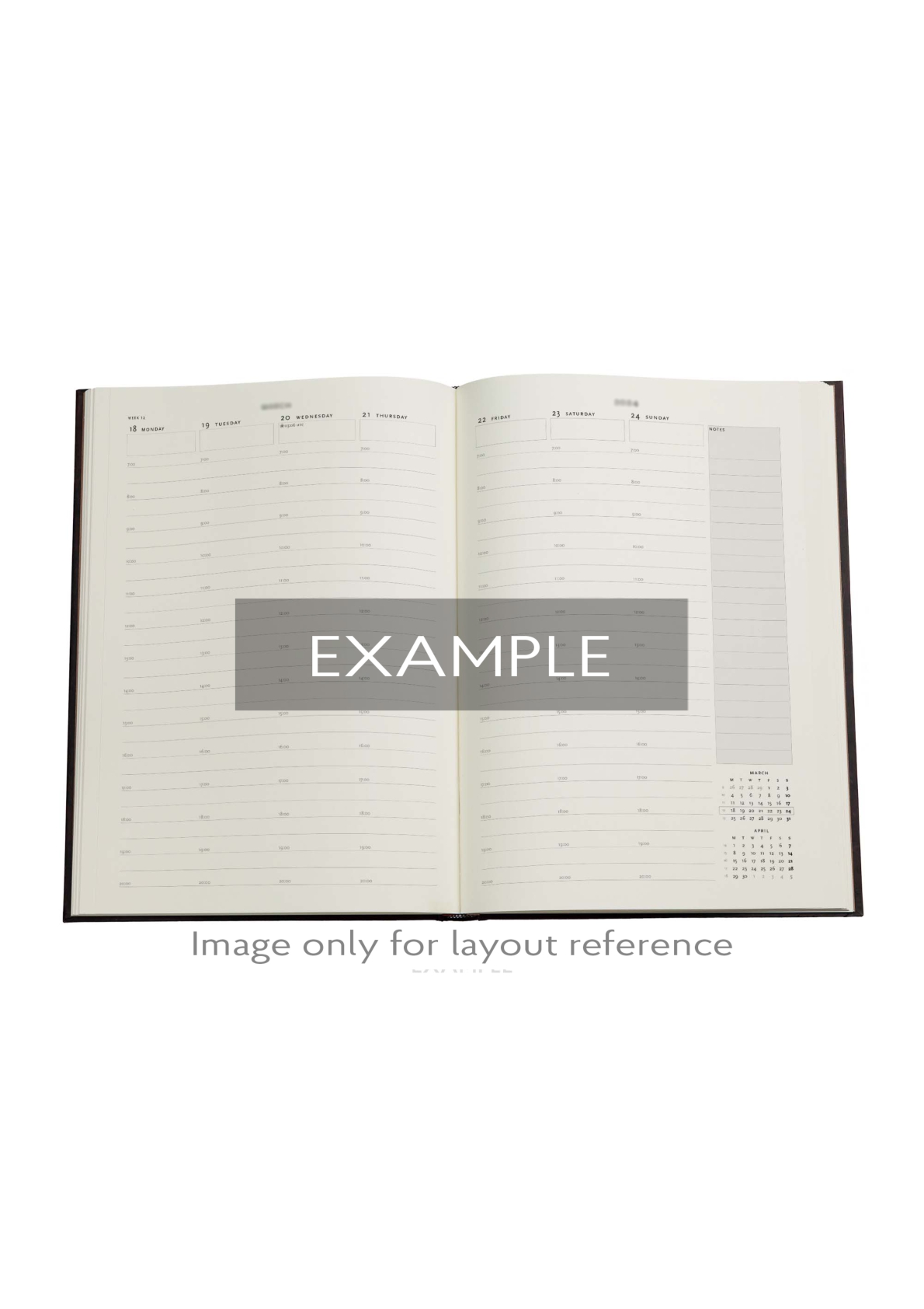 2026 Picaresque, Picaresque, 12-Month Planner, Grande, Vertical, Elastic Band, 160 Pg, 100 GSM