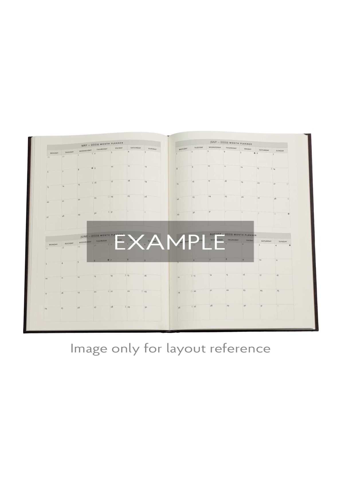 2026 Picaresque, Picaresque, 12-Month Planner, Grande, Vertical, Elastic Band, 160 Pg, 100 GSM