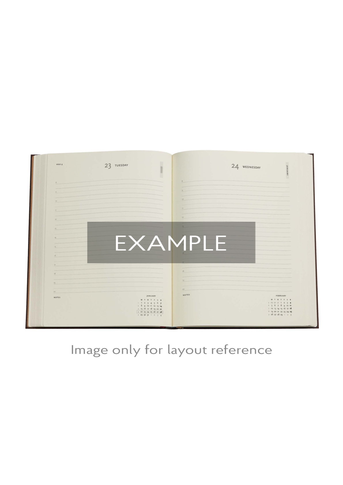 2026 Restoration, The Queen's Binding, 12-Month Planner Flexis, Ultra, Day-at-a-Time, Elastic Band, 432 Pg, 80 GSM