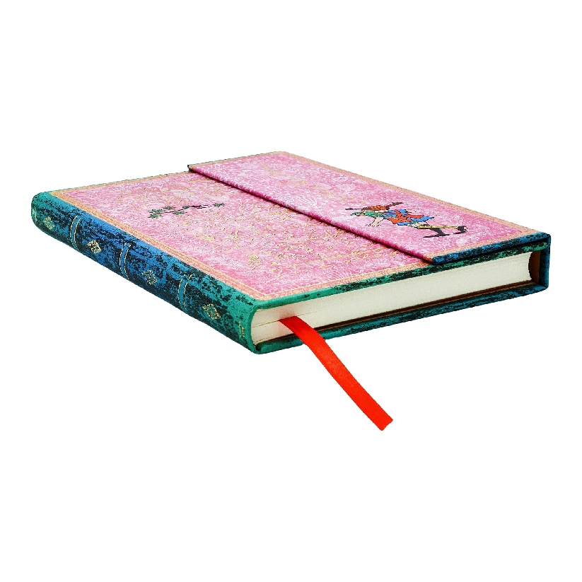 Astrid Lindgren, Pippi Longstocking Midi Lined Hardcover Journal, 144pg, 120GSM by Paperblanks (Embellished Manuscripts Collection)