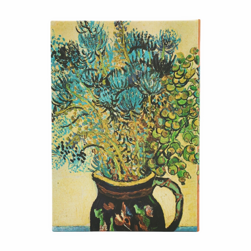 Van Gogh's Still Life Midi Unlined Hardcover Journal, 144pg, 120GSM, The Barnes Collection by Paperblanks (Van Gogh's Still Life)