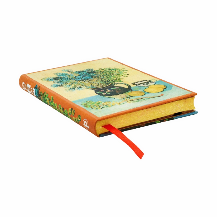 Van Gogh's Still Life Mini Unlined Hardcover Journal, 176pg, 85GSM, The Barnes Collection by Paperblanks (Van Gogh's Still Life)