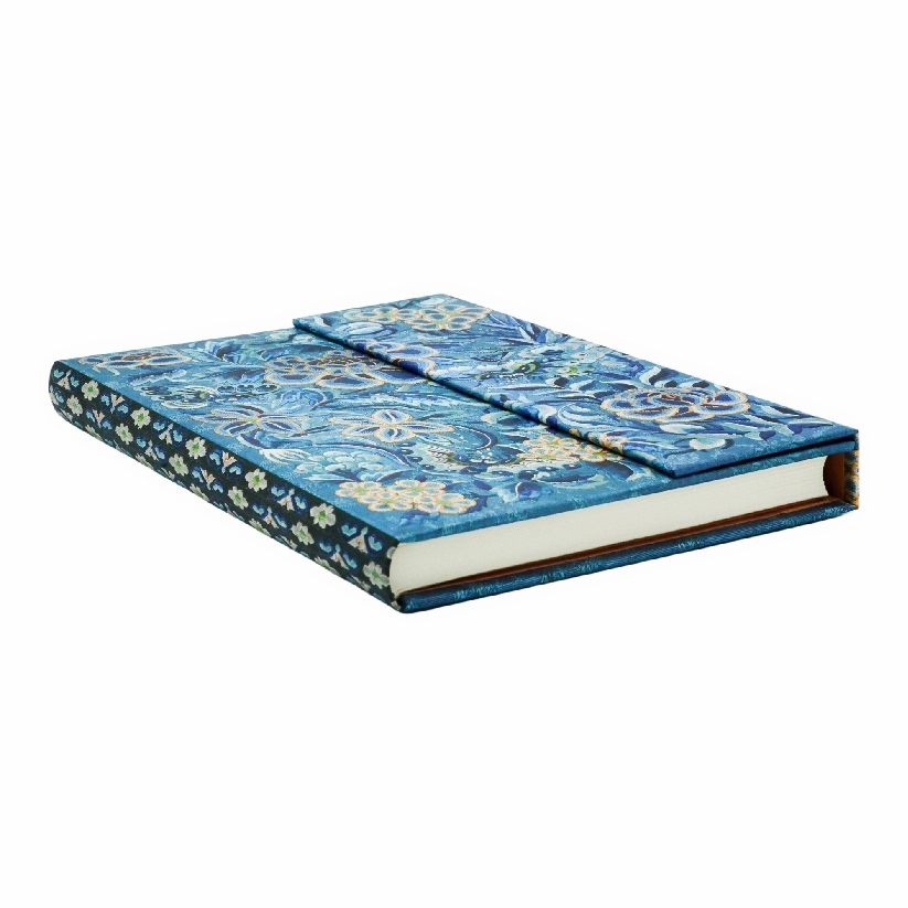 Blue Willow Midi Hardcover Address Book, 144pg, 120GSM by Paperblanks (Celebrate Hanfu)