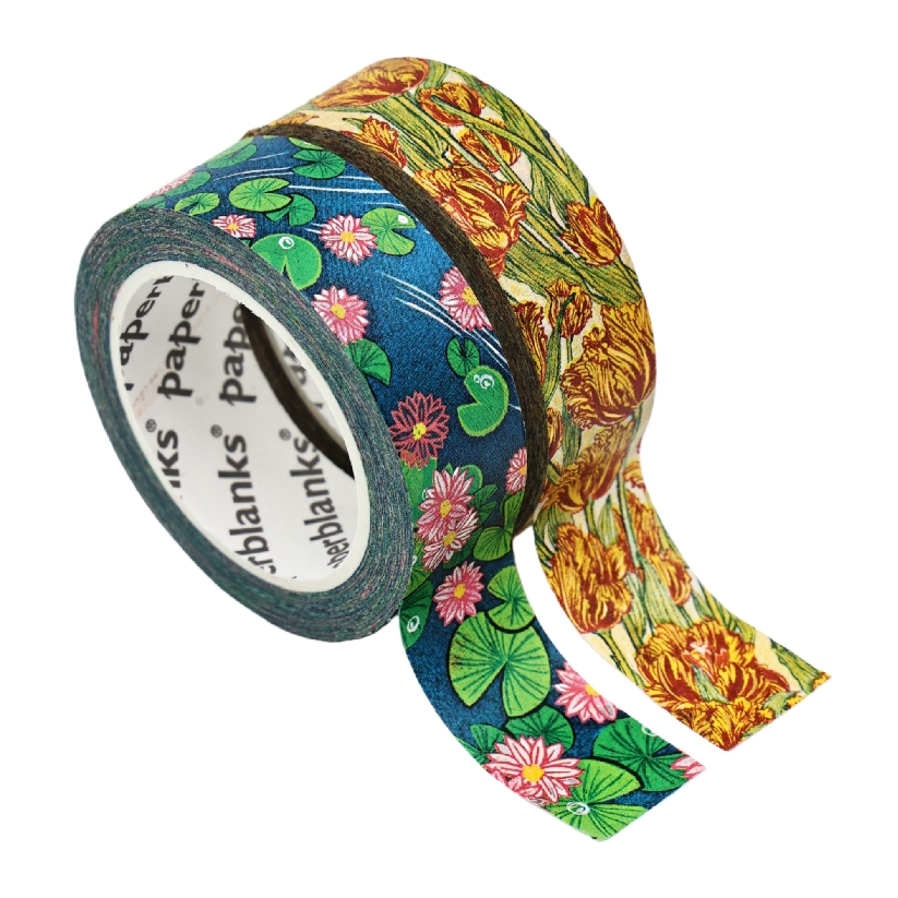 Holland Spring/Lotus River Washi Tape by Paperblanks (Washi Tape Mixed Pack)