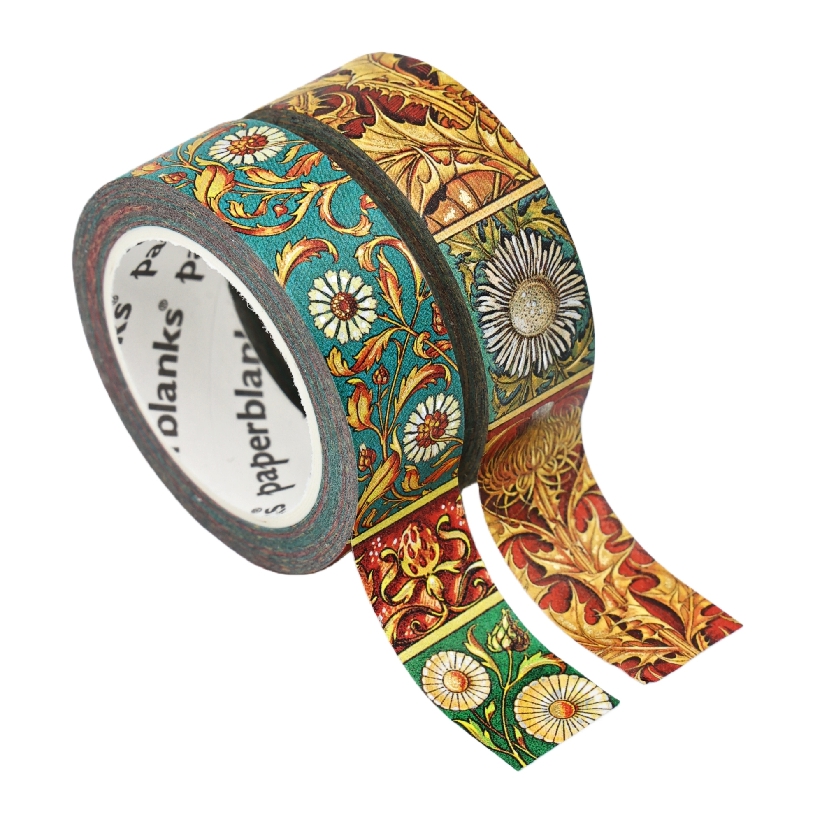 Viennese Fruit/Wild Thistle Washi Tape by Paperblanks (Washi Tape Mixed Pack)