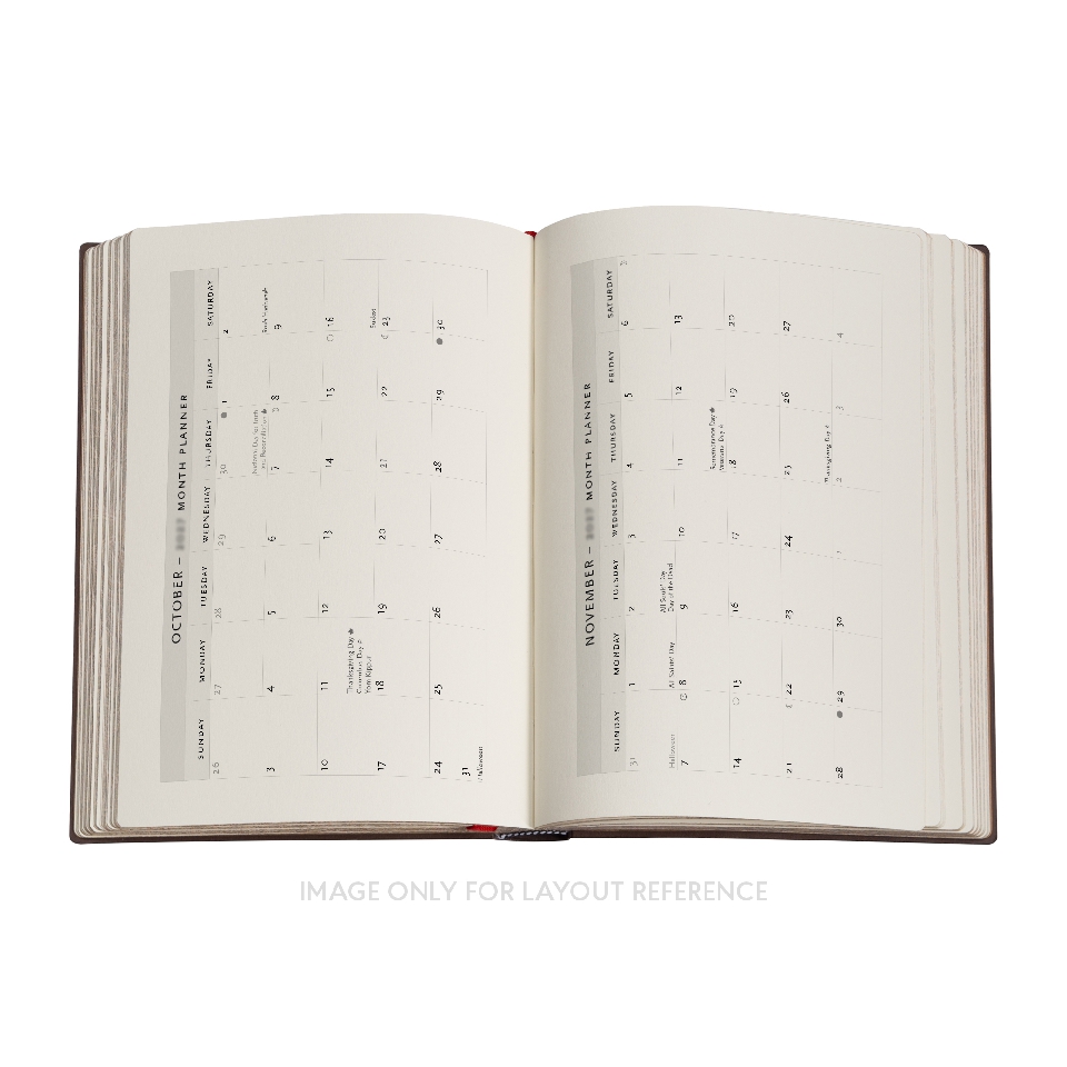 2027 Cezanne's Terracotta Pots and Flowers Midi Hardcover 12-Month Daily Planner, 416pg, 80GSM by Paperblanks