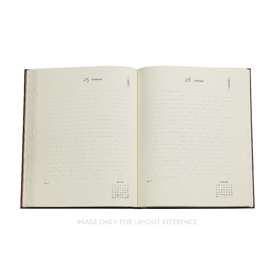 2027 Jane Austen, Persuasion Ultra Softcover 12-Month Daily Planner, 432pg, 80GSM by Paperblanks (Embellished Manuscripts Collection)