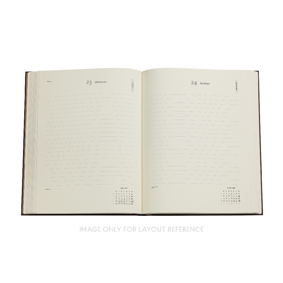 2027 Fourth Wing, Shadows of Navarre Ultra Hardcover 12-Month Daily Planner, 432pg, 80GSM by Paperblanks