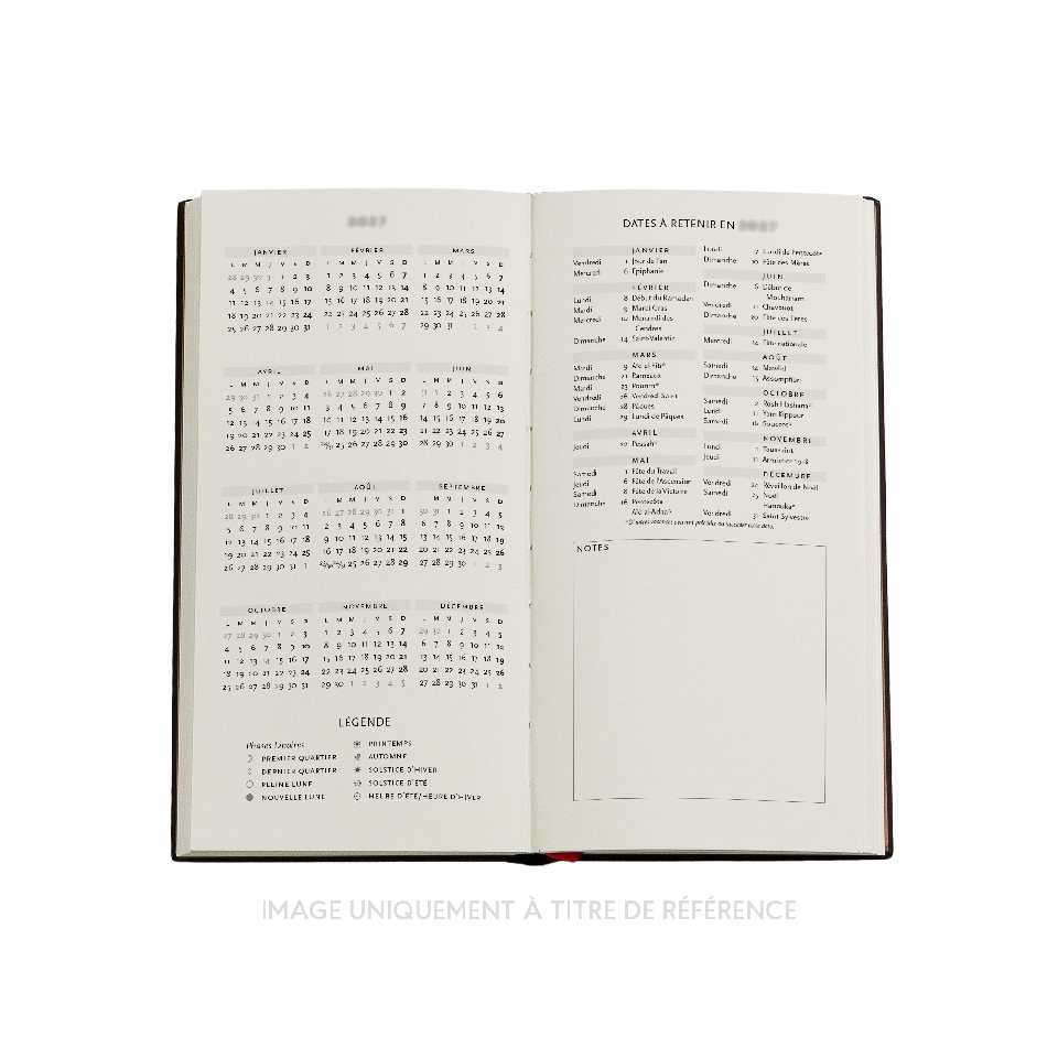 French 2027 Golden Age of Prosperity Slim Horizontal Hardcover 12-Month Weekly Planner, 176pg, 100GSM by Paperblanks (An Era in Jinling)