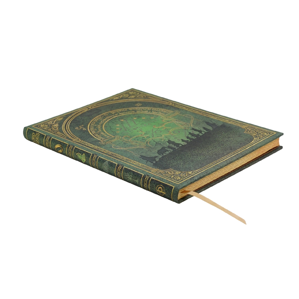 Power of Fellowship Journal Ultra Custom Unlined Hardcover, 144pg, 120GSM by Paperblanks (The Lord of the Rings Collection)