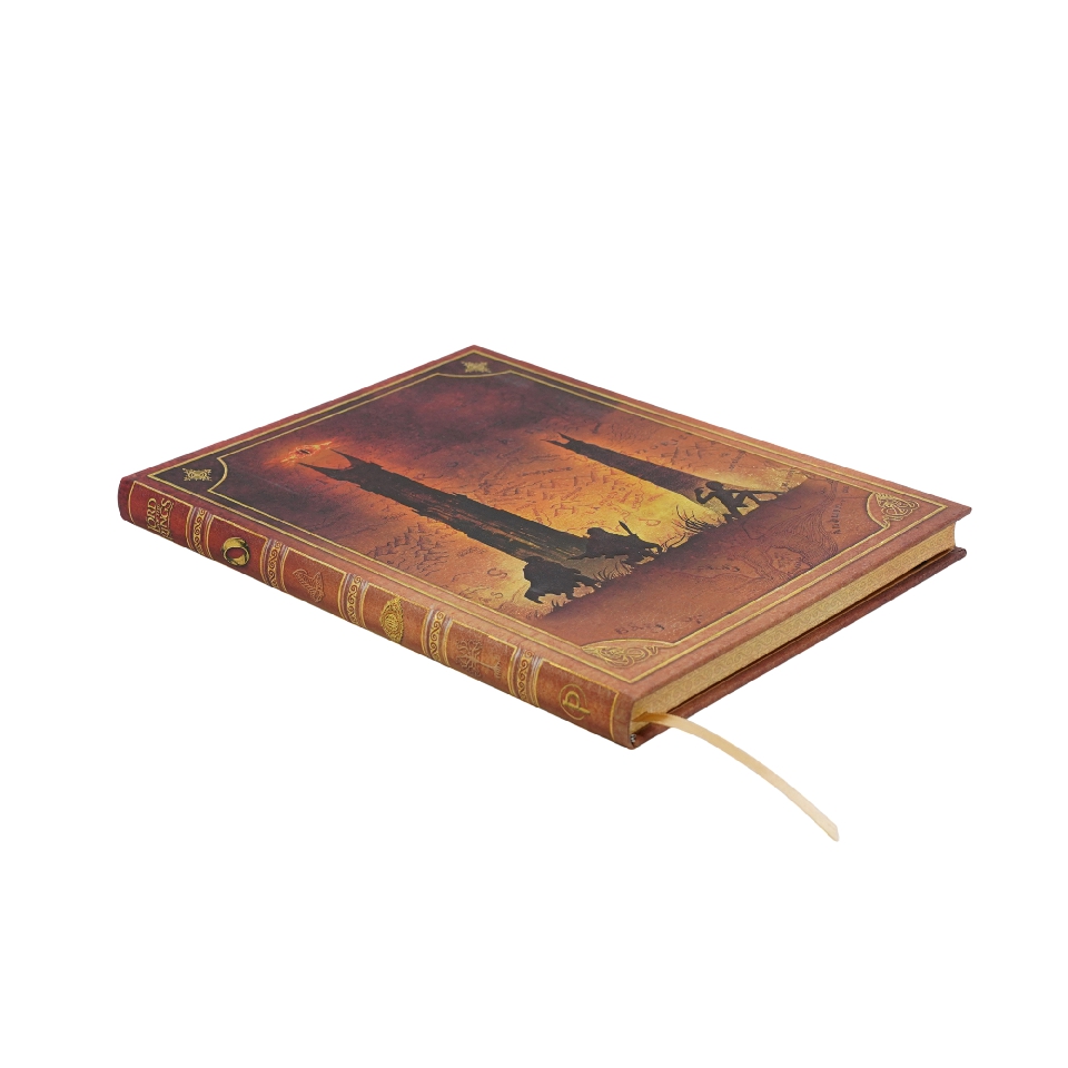 The Quest Continues Journal Ultra Custom Unlined Hardcover, 144pg, 120GSM by Paperblanks (The Lord of the Rings Collection)