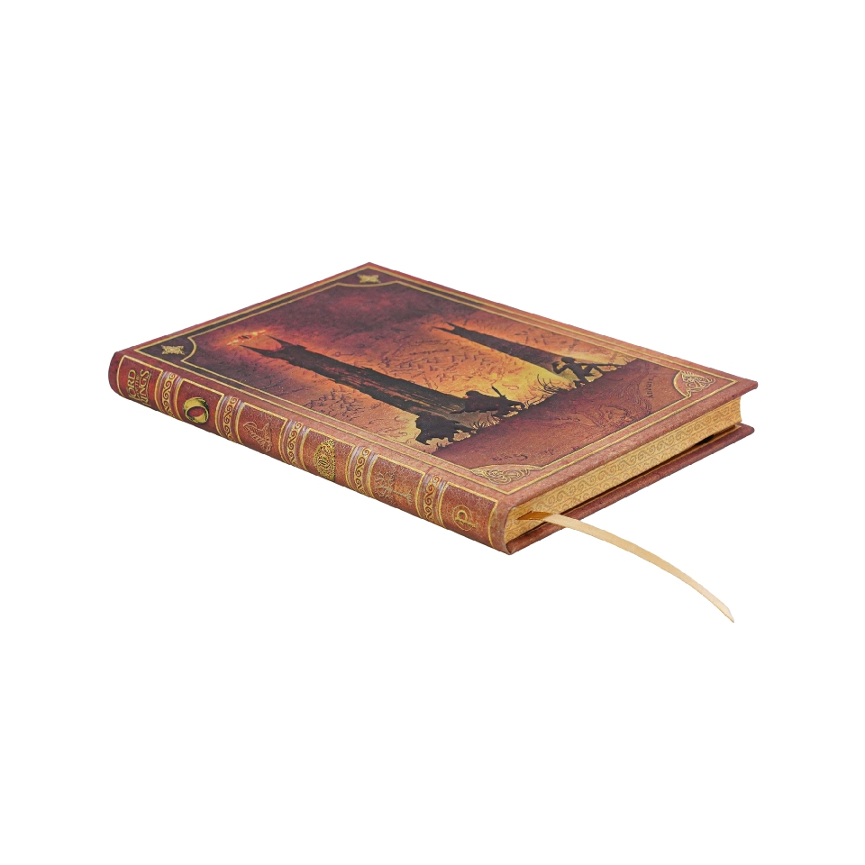 The Quest Continues Journal Midi Custom Lined Hardcover, 144pg, 120GSM by Paperblanks (The Lord of the Rings Collection)