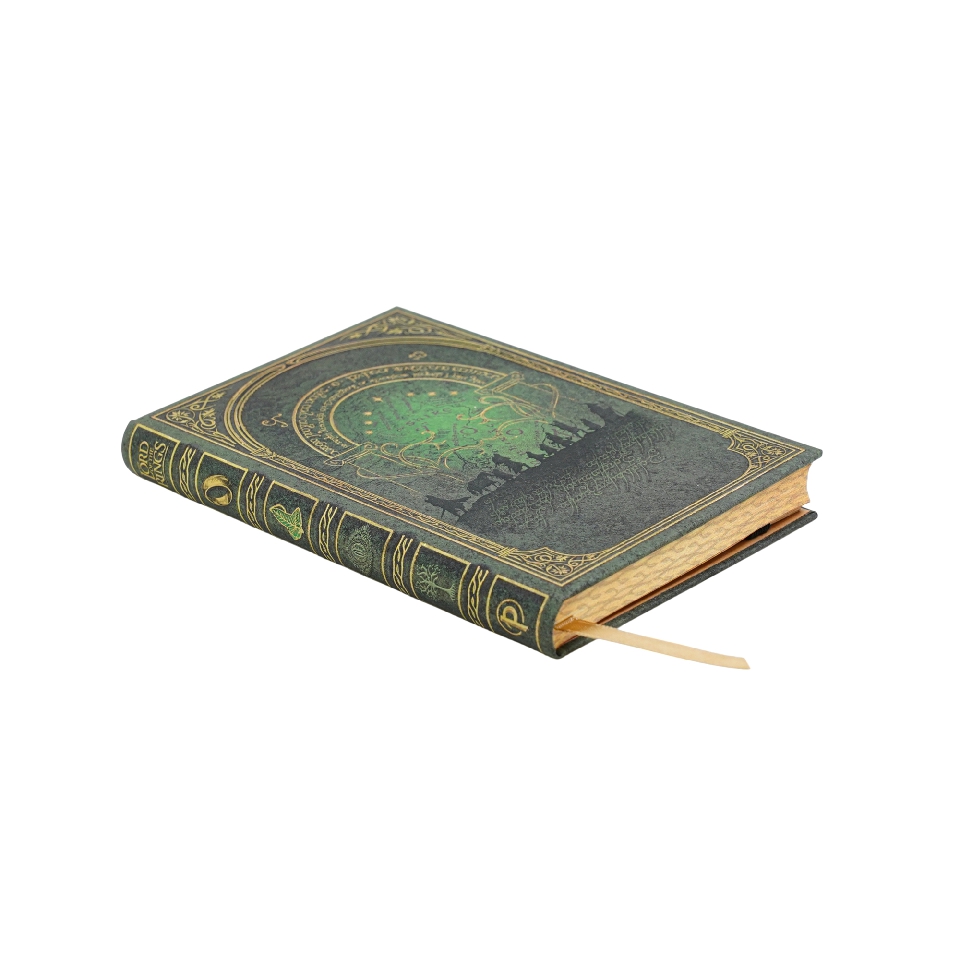Power of Fellowship Journal Mini Custom Lined Hardcover, 176pg, 85GSM by Paperblanks (The Lord of the Rings Collection)