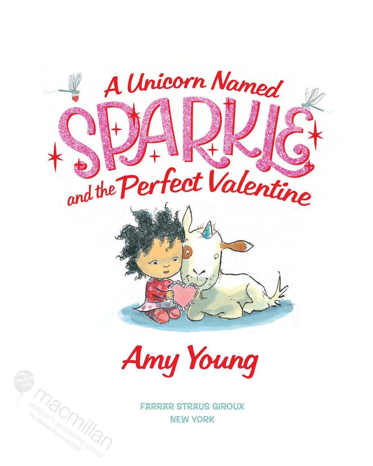 A Unicorn Named Sparkle and the Perfect Valentine