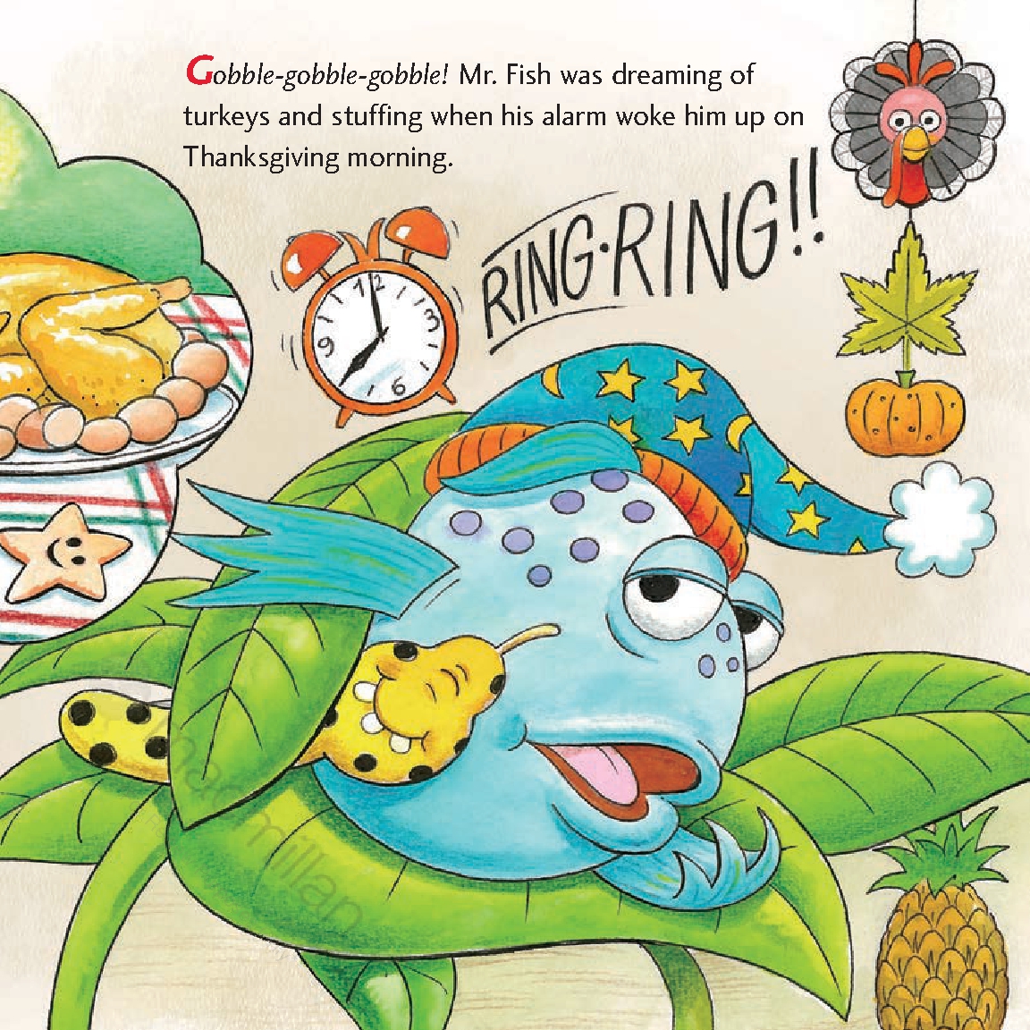 Pout-Pout Fish: Thanksgiving Friends