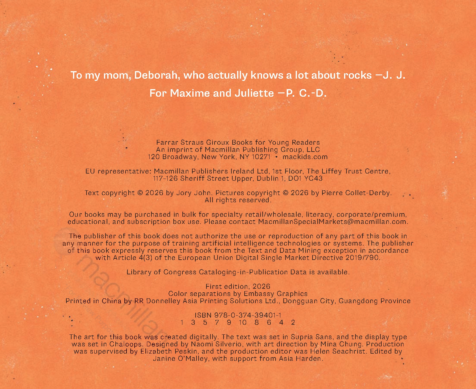 This Is Not a Christmas Book* (*This Is a Book About Rocks)