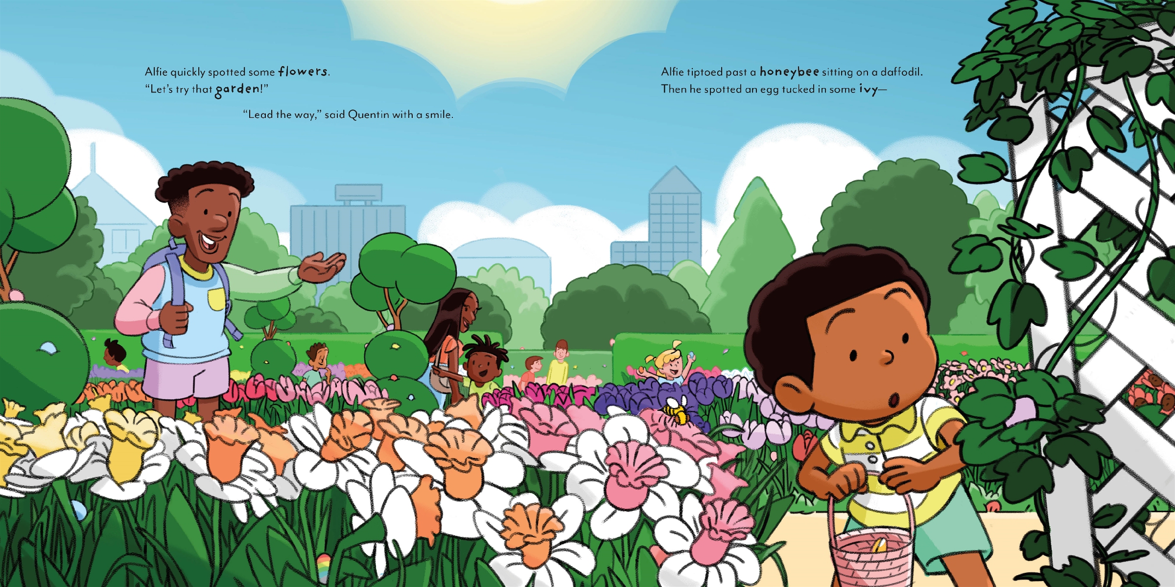 E Is for Easter Egg Hunt