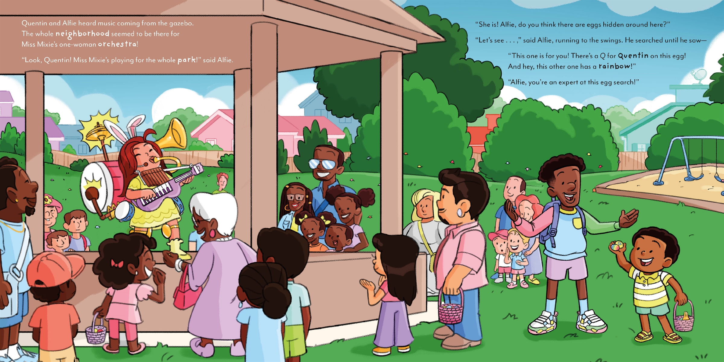 E Is for Easter Egg Hunt
