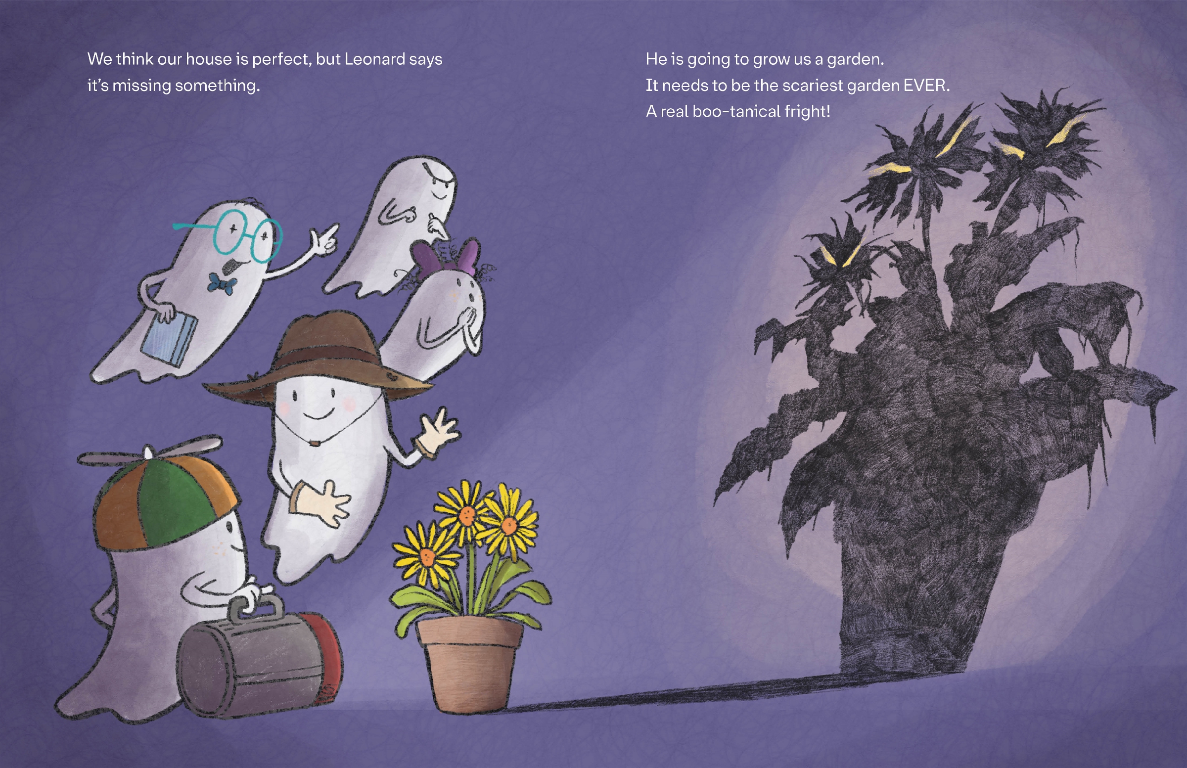 Leonard Grows a Haunted Garden