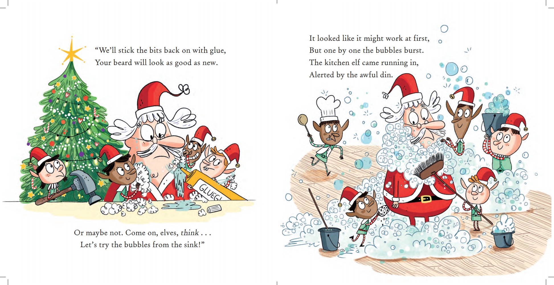 Santa's New Beard