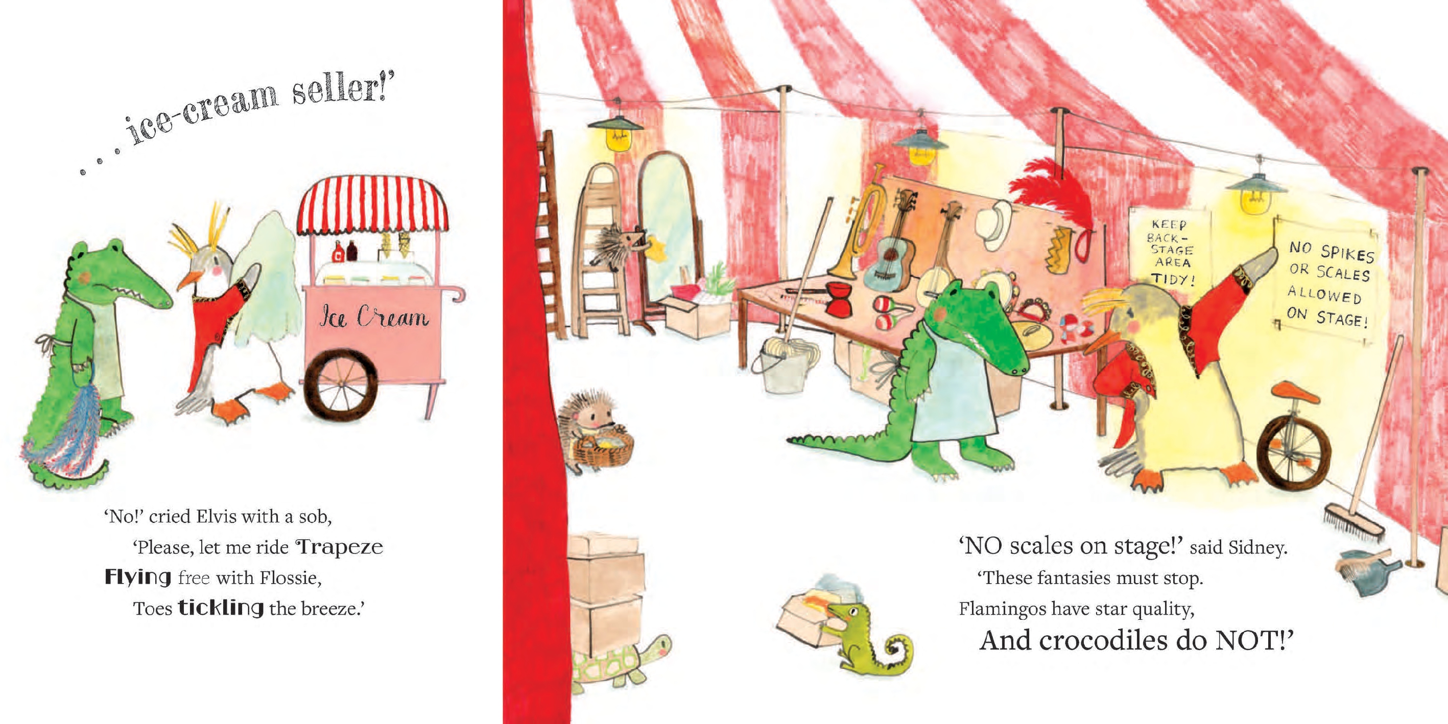 The Ice Cream Crocodile