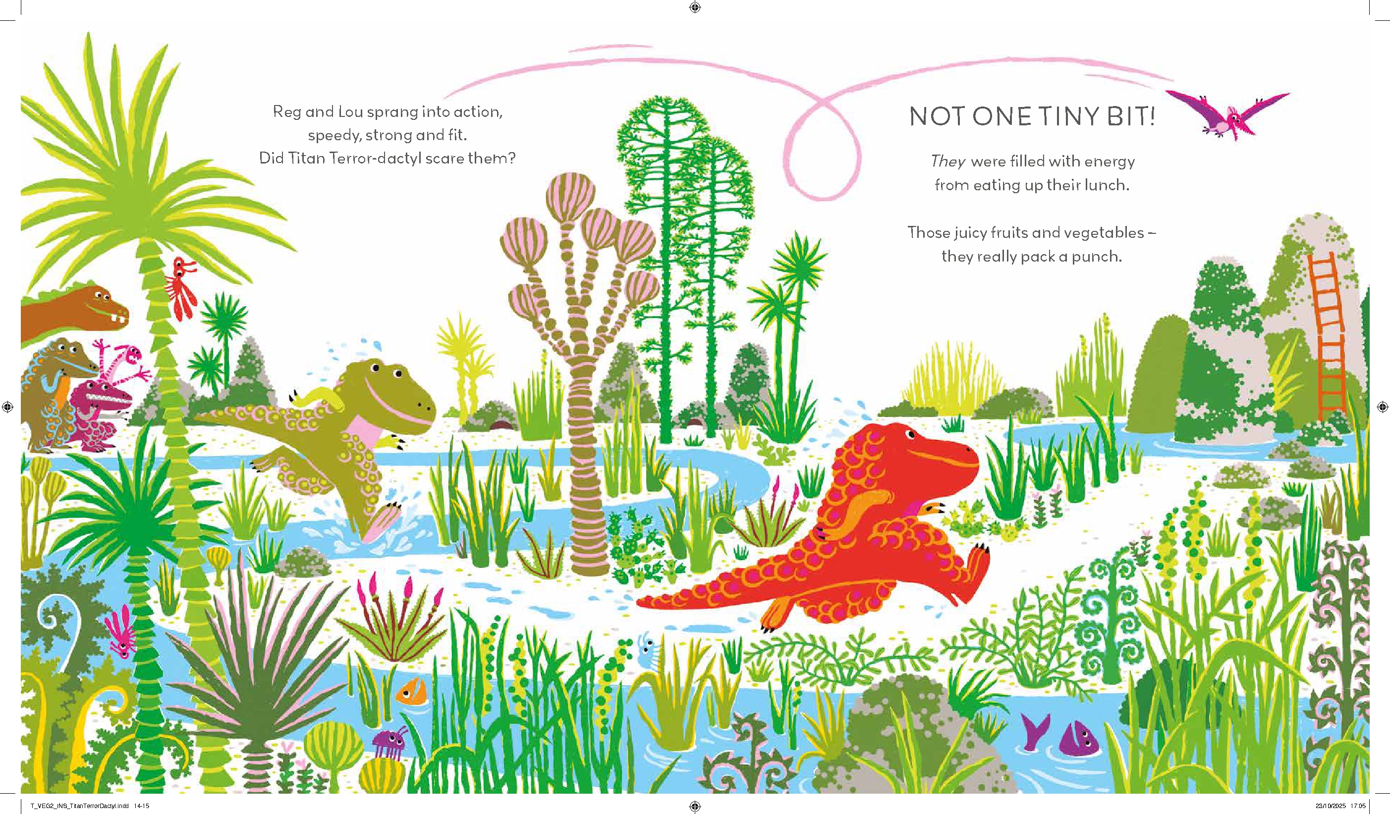 Tyrannosaurus Veg and Titan Pterodactyl