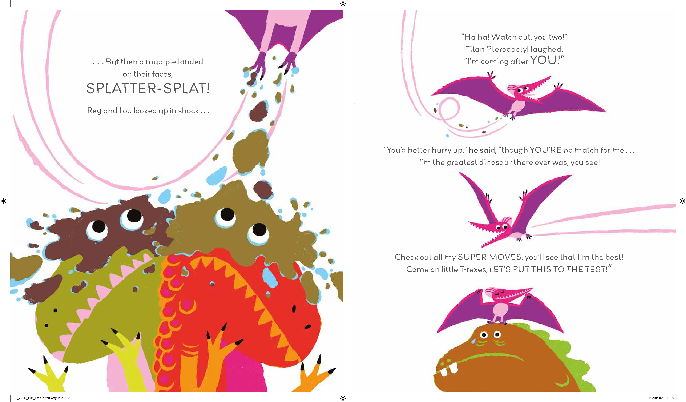 Tyrannosaurus Veg and Titan Pterodactyl