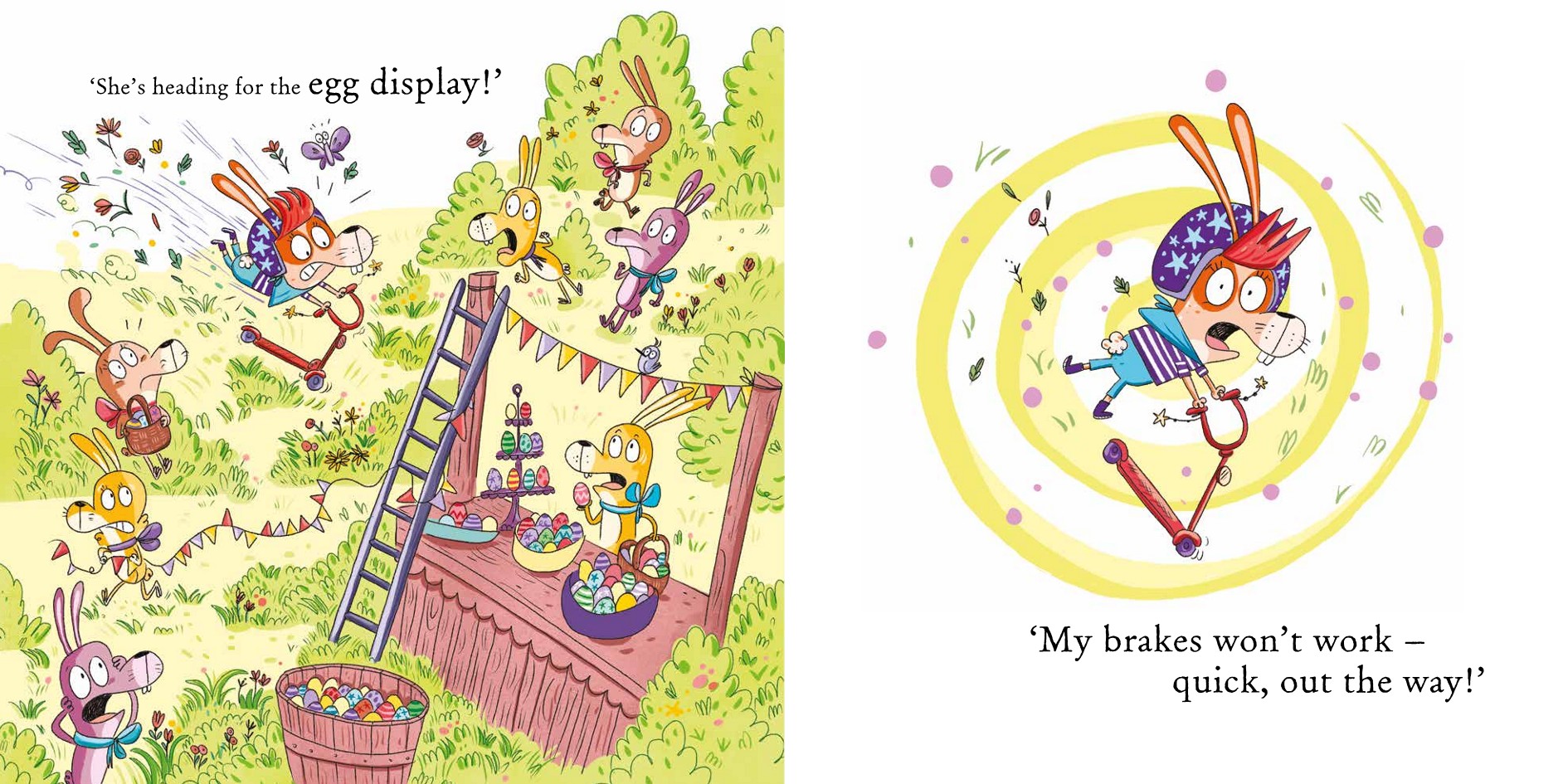 Bunny's New Brakes