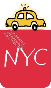 New York City Magnetic Bookmarks