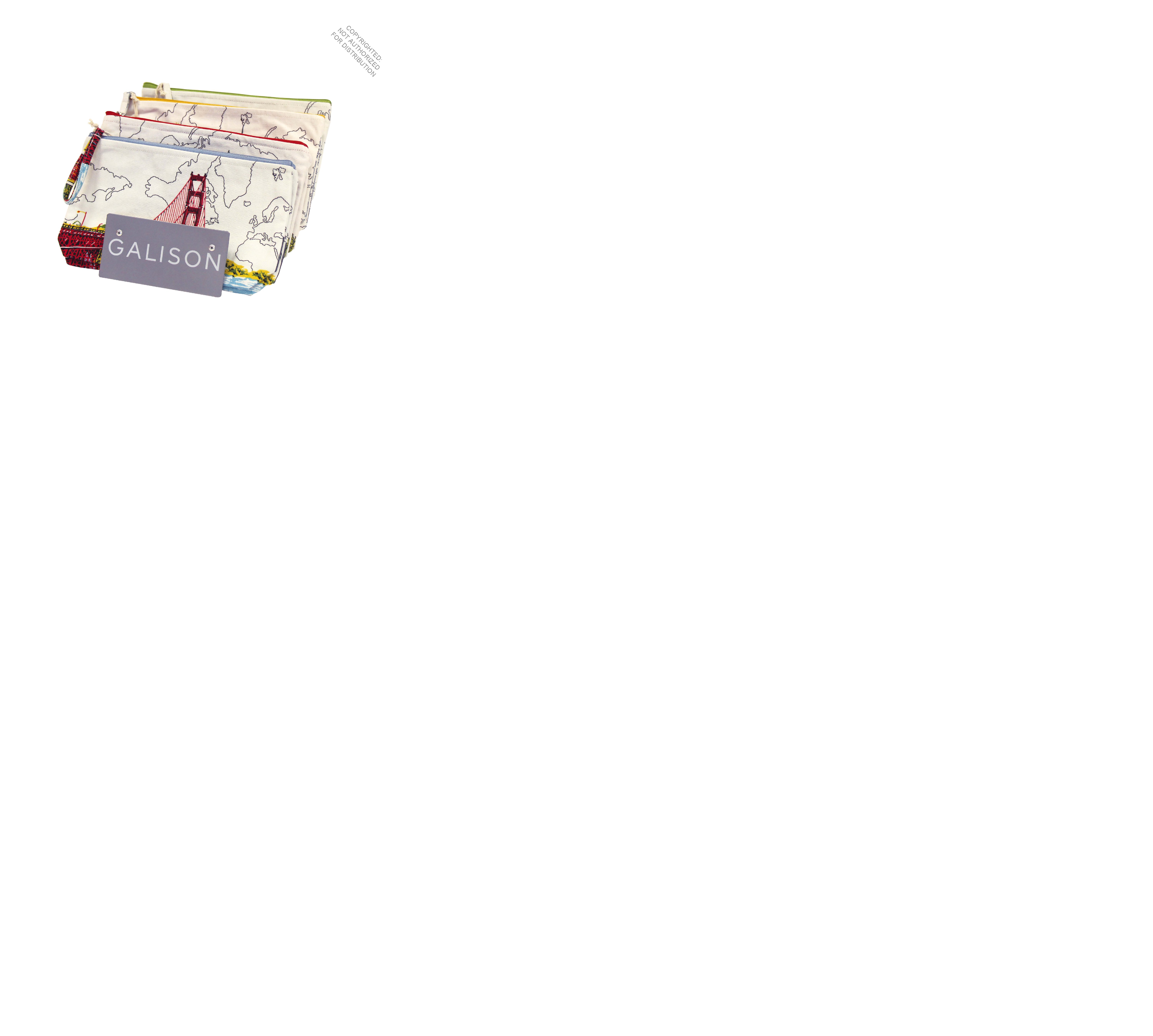Paris Eiffel Tower Handmade Pouch