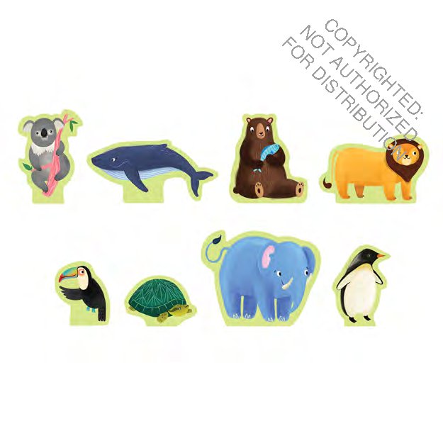 Animals of the World Puzzle Play Set