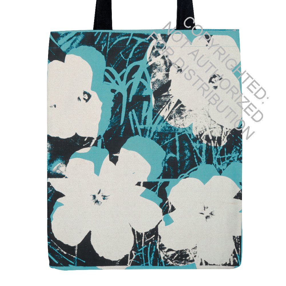Andy Warhol Poppies Tote Bag
