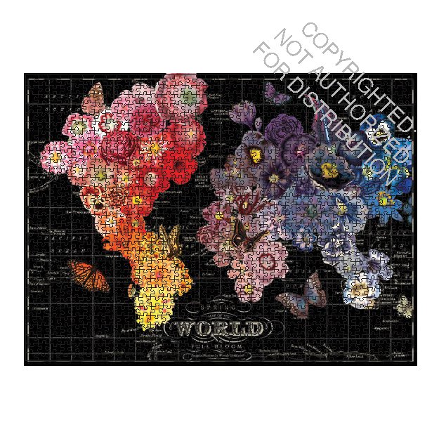 Wendy Gold Full Bloom 1000 Piece Puzzle