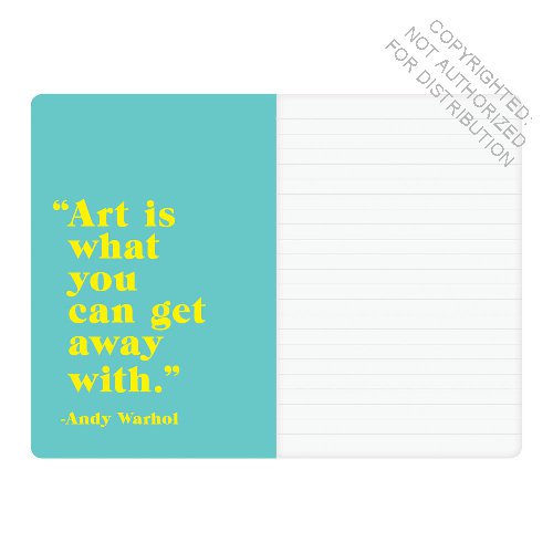 Andy Warhol Mini Notebook Set