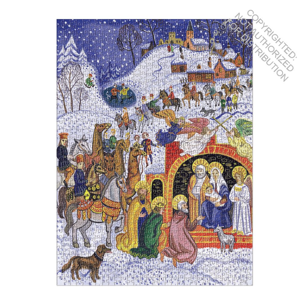 Joy To The World Square Boxed 1000 Piece Puzzle