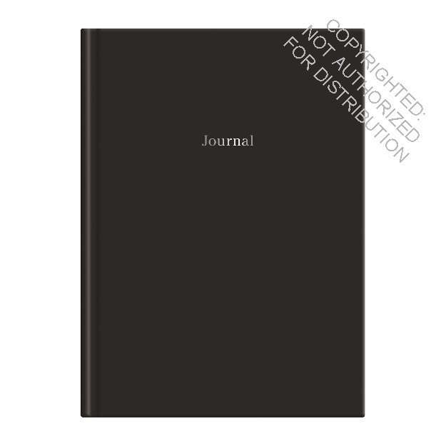 Black Hc Journal 6 X 8.5