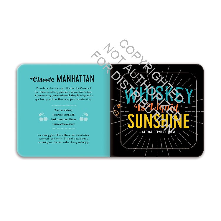 The Power of Positive Drinking Coaster Book