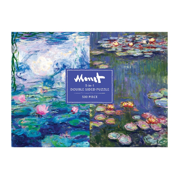 Monet 500 Piece Double Sided Puzzle