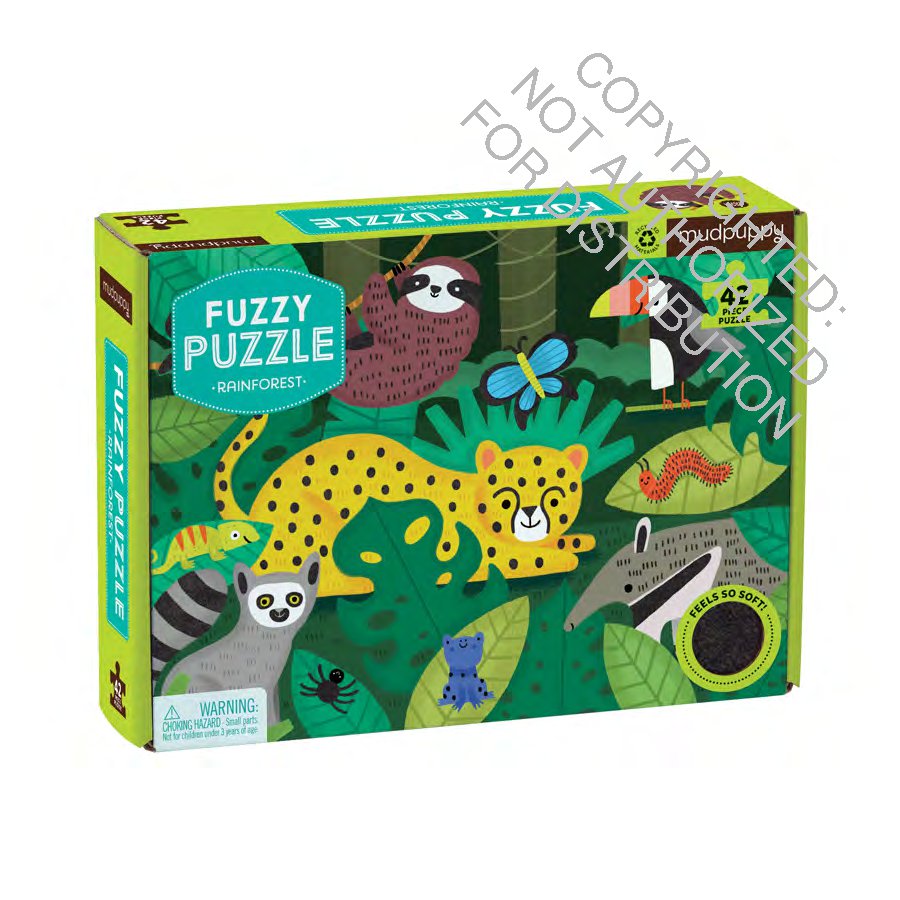 Rainforest Fuzzy Puzzle