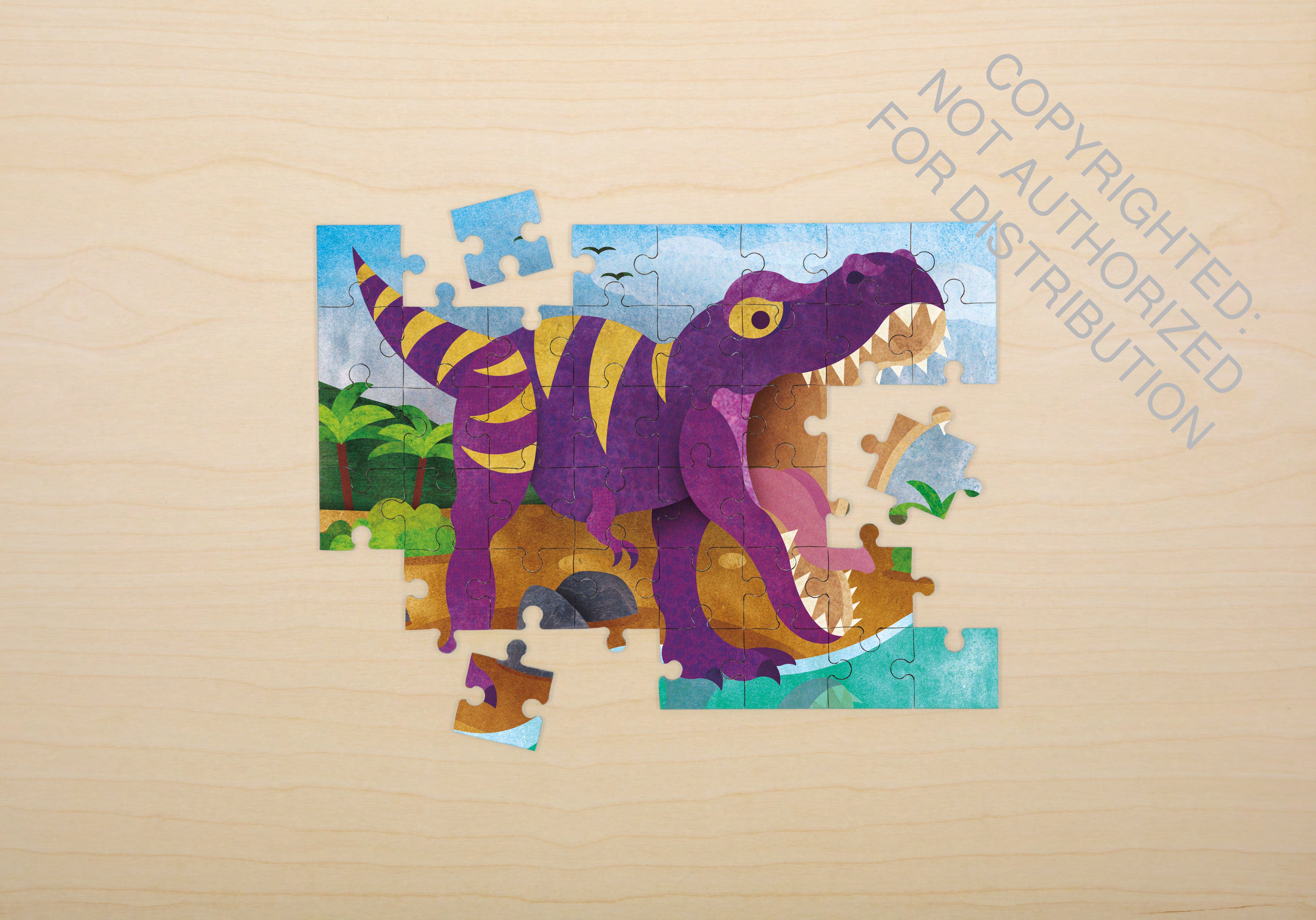 Tyrannosaurus Rex Mini Puzzle