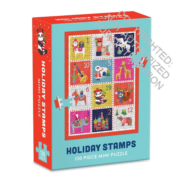 Holiday Stamps Mini Puzzle