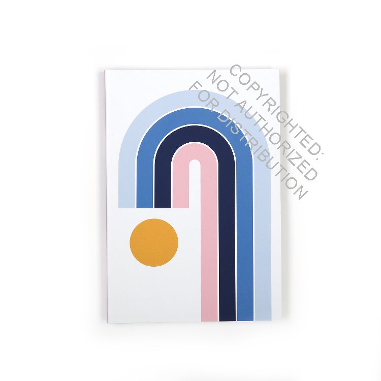 Now House by Jonathan Adler Miami A5 Notebook