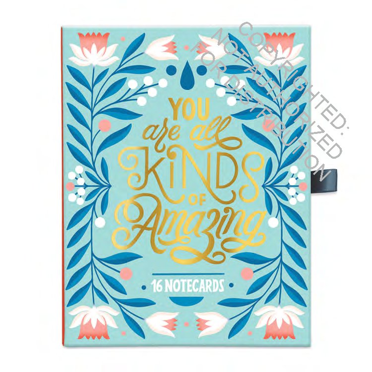 You Are All Kinds of Amazing Greeting Assortment Notecard Box