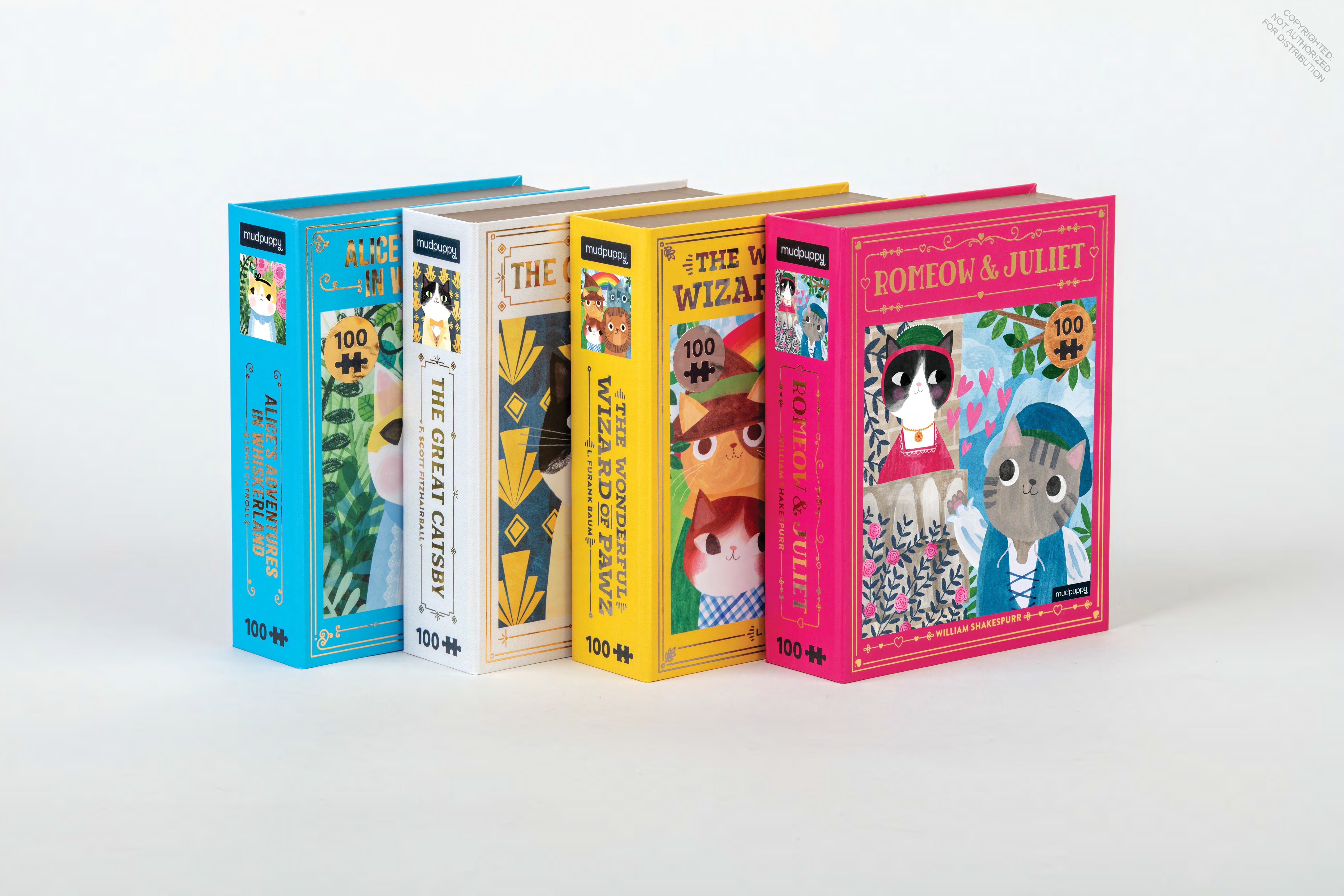 Romeow & Juliet Bookish Cats 100 Piece Puzzle
