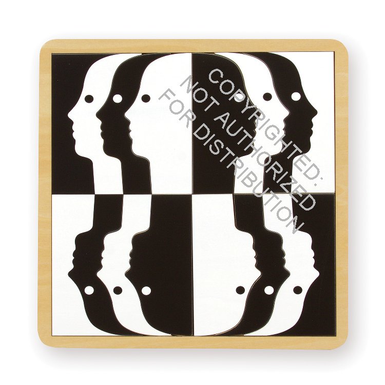 Jonathan Adler Atlas Layered Wood Puzzle
