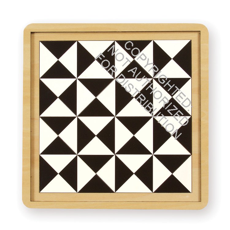 Jonathan Adler Atlas Layered Wood Puzzle