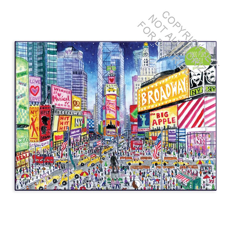 Michael Storrings Times Square 1000 Piece Puzzle