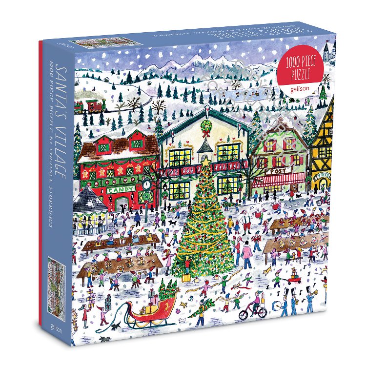 Michael Storrings Santa's Village 1000 Piece Puzzle