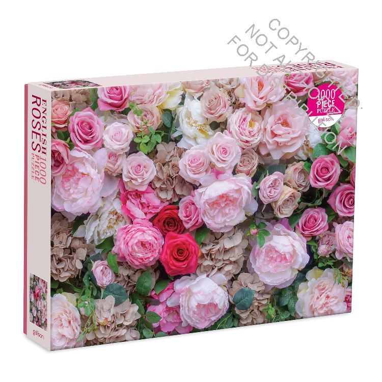 English Roses 1000 Piece Puzzle